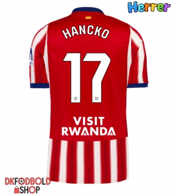 Atletico Madrid David Hancko #17 Hjemmebanetrøje 2026-27 Kort ærmer Atletico Madrid David Hancko #17 Hjemmebanetrøje 2026-27 Kort ærmer